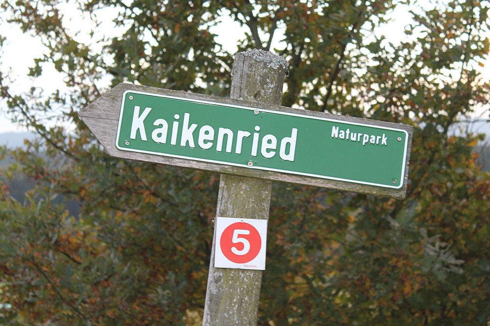 Wanderwege rund um Kaikenried